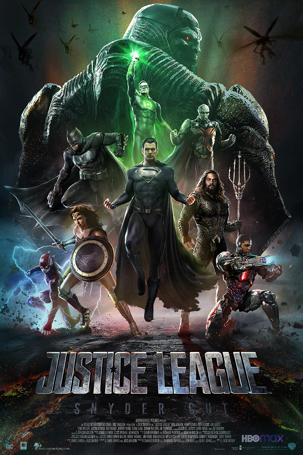 BossLogic представил постер режиссерской версии «Лиги Справедливости» |  Канобу