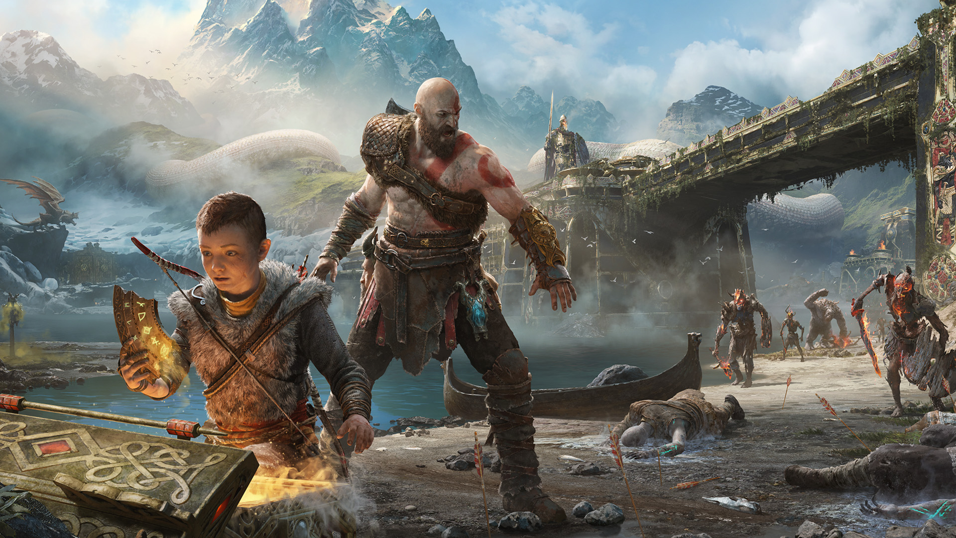 God of War (2018, экшен, слэшер, RPG, open world PS4) - обзоры главных и  лучших игр 2018 года | Канобу