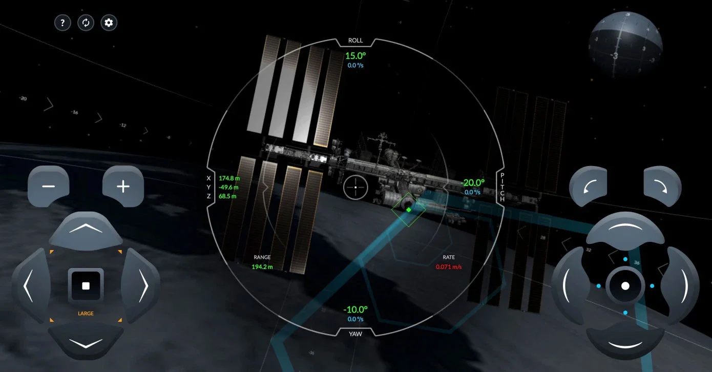 SpaceX выпустила симулятор стыковки корабля Crew Dragon с МКС - фото 1