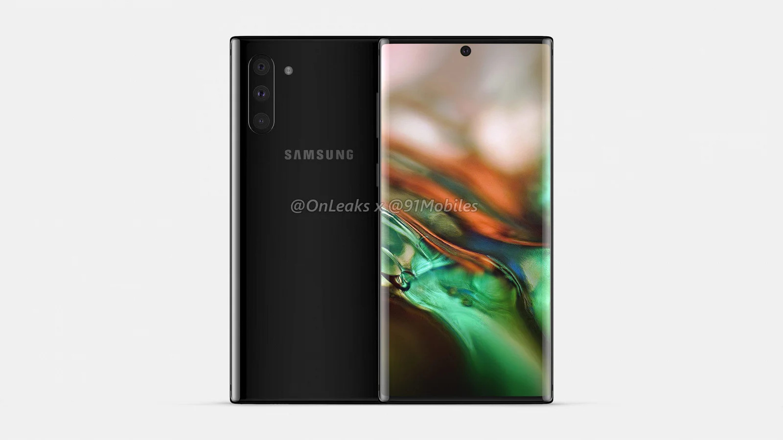 Samsung Galaxy Note 10 на качественных фото и видео: новый дизайн и «завернутый» дисплей - фото 1