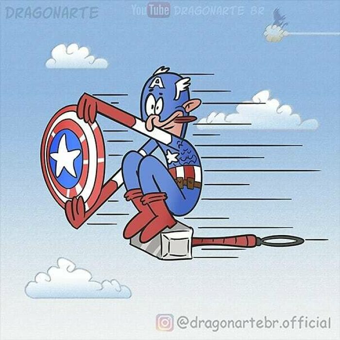 Чем занимаются супергерои, когда на них никто не смотрит? Ответы из забавных комиксов - фото 6