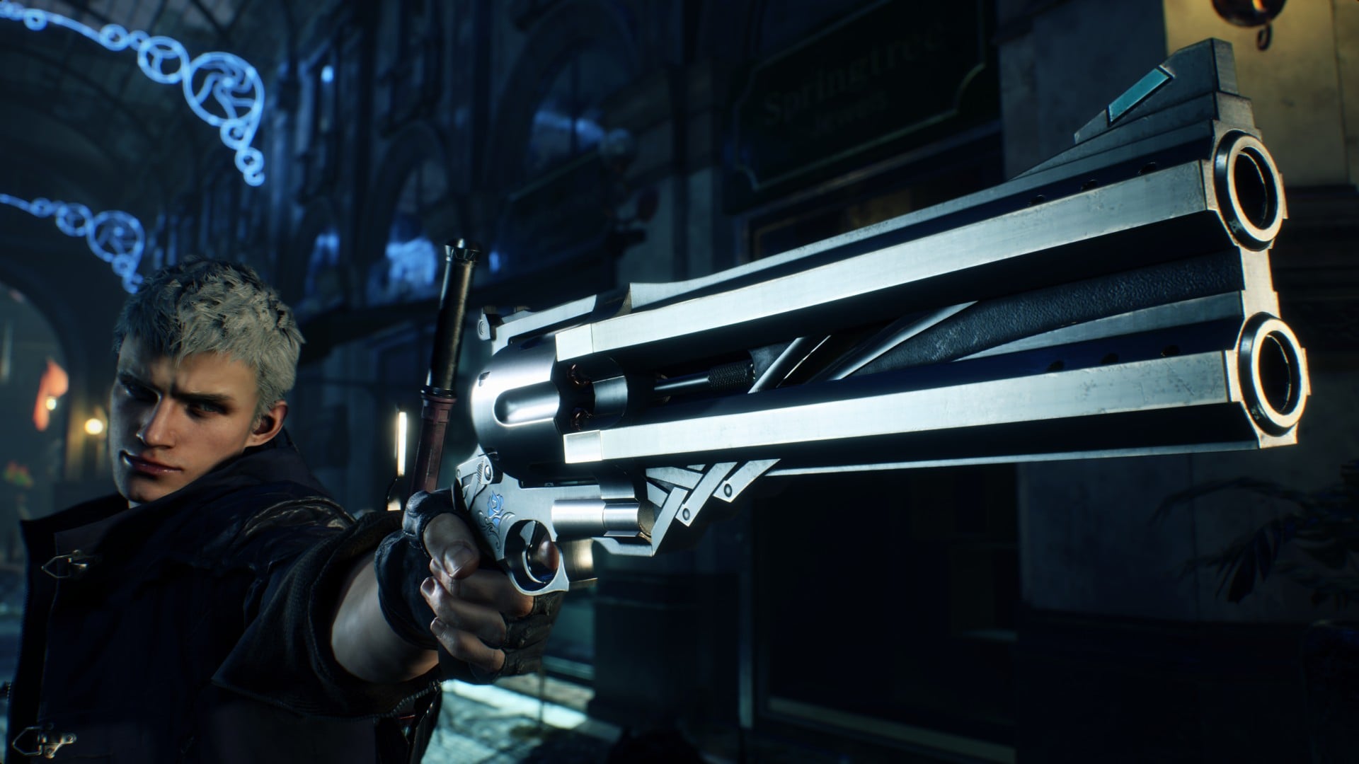 Авторы Devil May Cry 5 показали еще больше Неро в действии и впечатляющие арты его напарницы - изображение 1 Авторы Devil May Cry 5 показали еще больше Неро в действии и впечатляющие арты его напарницы - фото 1