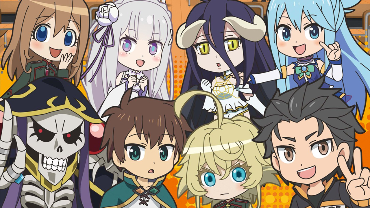 Первые впечатления от Isekai Quartet. Аниме-кроссовер века или сплошное  разочарование?