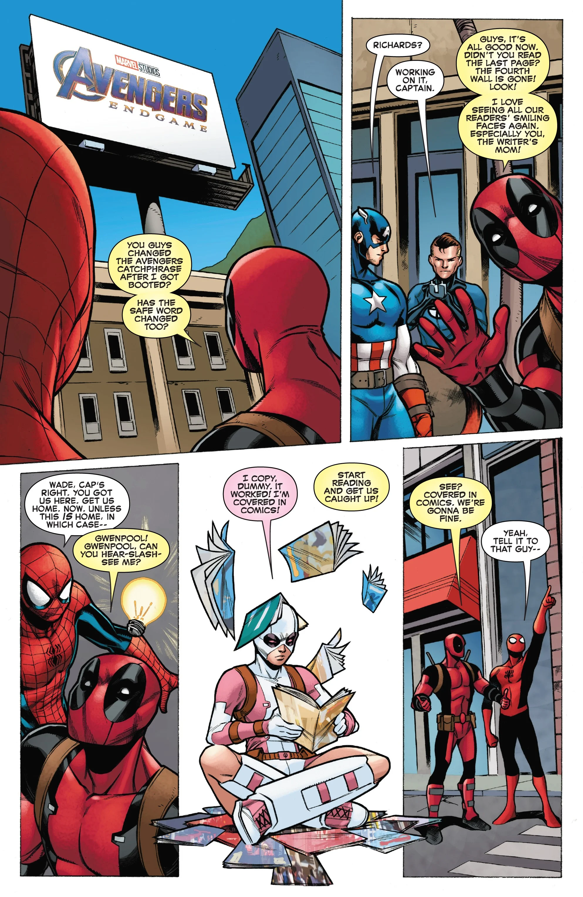 Как Дэдпул поиздевался над комиксами Marvel в честь закрытия серии Spider-Man/Deadpool? - фото 4