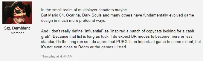 Геймеры обсудили, стала ли PUBG самой влиятельной игрой со времен Doom - фото 5