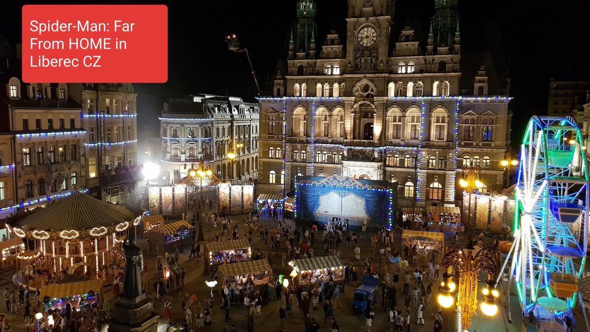 Новое видео с черным Человеком-пауком со съемок «Вдали от дома». Он что, рушит здание? - изображение 1 Новое видео с черным Человеком-пауком со съемок «Вдали от дома». Он что, рушит здание? - фото 1