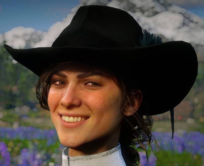 Галерея дня: персонажи Red Dead Redemption 2 улыбаются благодаря нейросетям и приложению FaceApp - фото 1