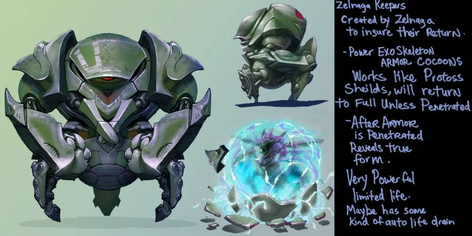 Blizzard показала концепт-арты StarCraft 2 в честь десятилетия игры - фото 1