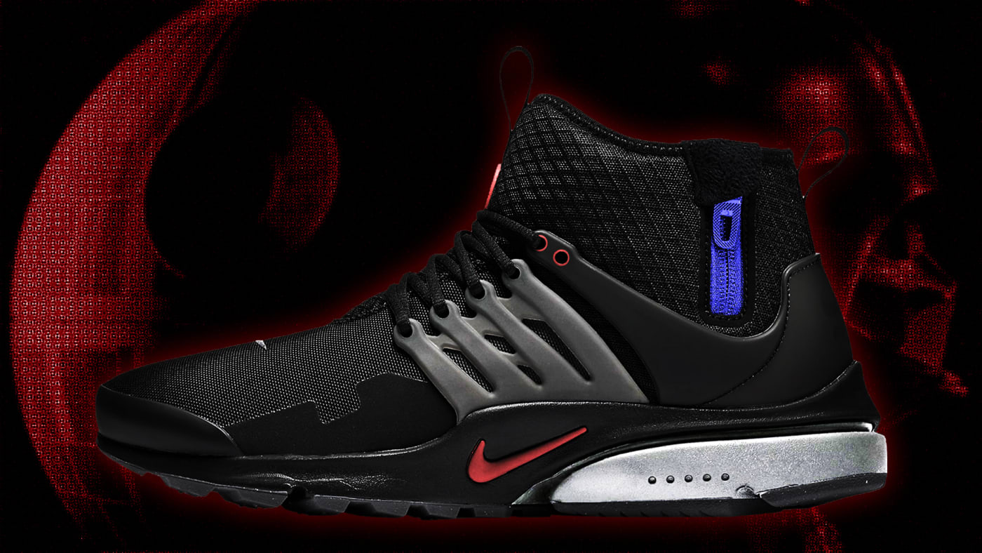 Nike Air Presto Air Presto Mid Utility, вдохновленные Дартом Вейдером