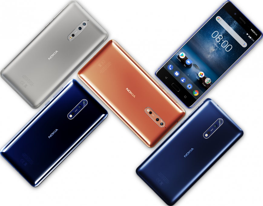 В России начали продавать Nokia 8 - фото 1