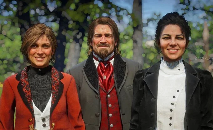 Галерея дня: персонажи Red Dead Redemption 2 улыбаются благодаря нейросетям и приложению FaceApp - фото 9