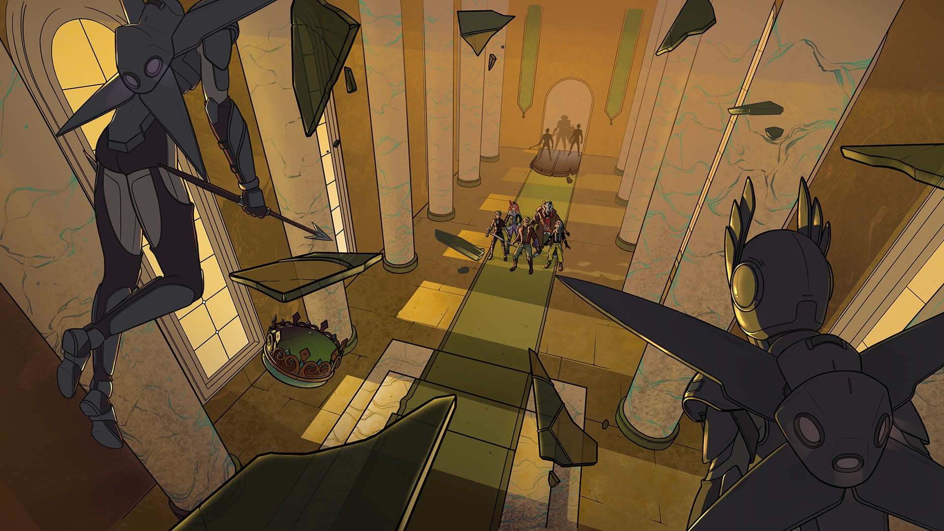 Тактическая RPG Grimshade достигла цели на Kickstarter. Вот как в ней будут проходить бои - изображение 1 Тактическая RPG Grimshade достигла цели на Kickstarter. Вот как в ней будут проходить бои - фото 1