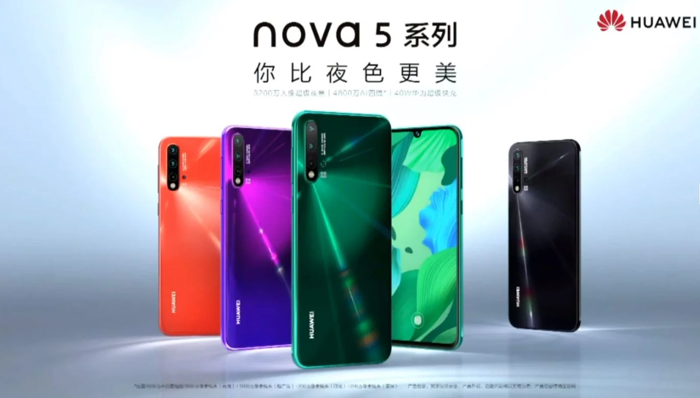 Huawei представила Nova 5, Nova 5 Pro и Nova 5i: трио пятикамерных новинок - фото 2