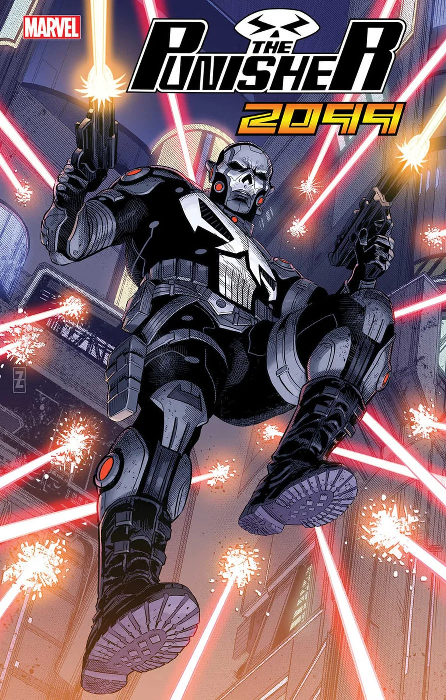 Обложка Punisher 2099 #1 от Патрика «Пэтча» Зиркира