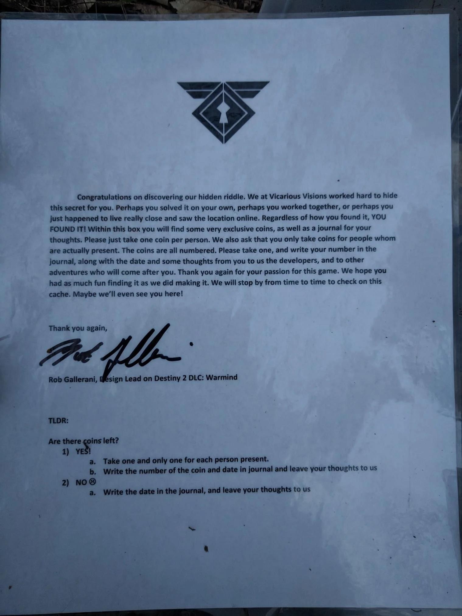Фанаты Destiny 2 нашли около Нью-Йорка клад, оставленный разработчиками DLC Warmind - фото 3