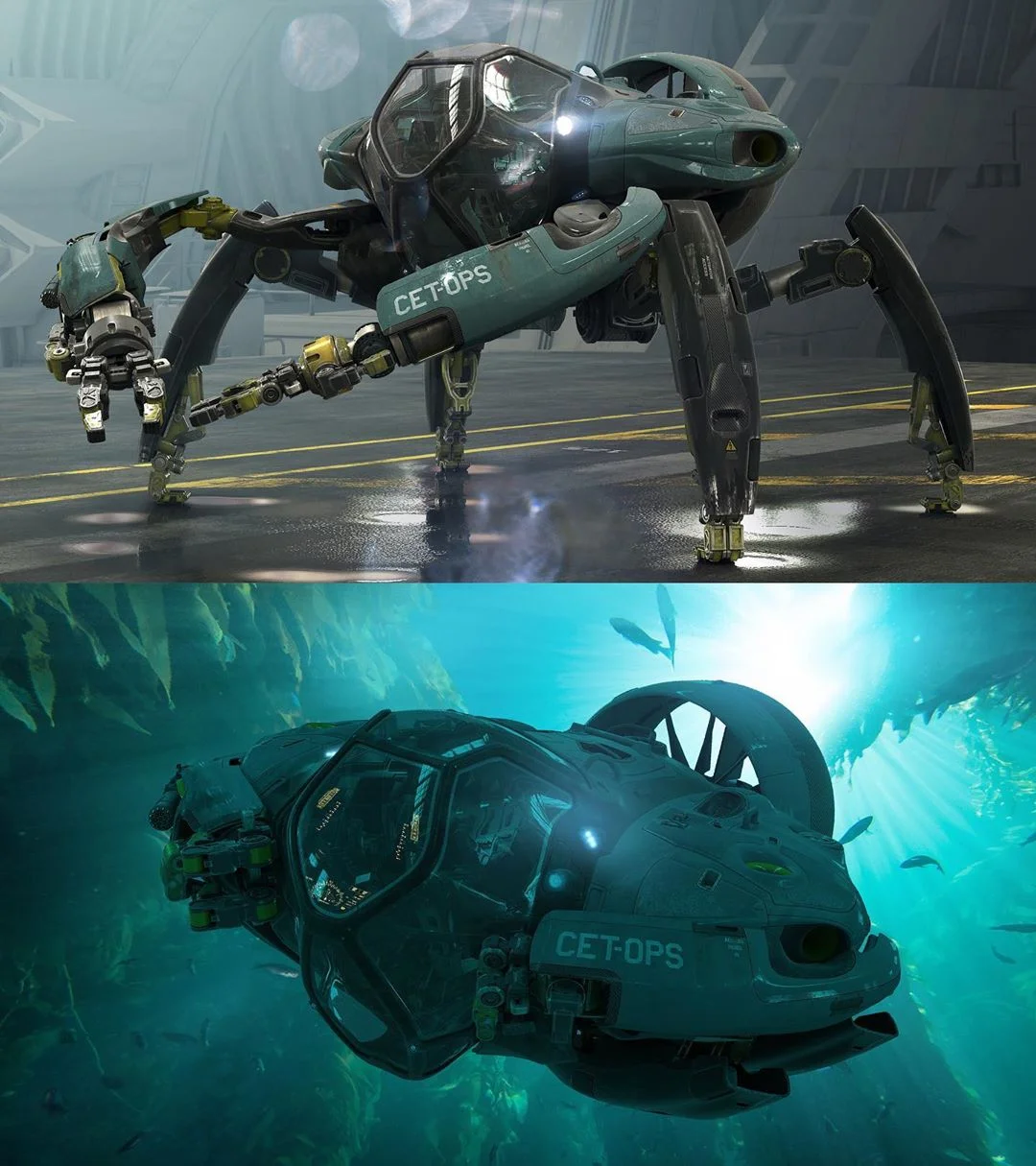 На новых концепт-артах продолжений «Аватара» показали подводный транспорт - фото 1
