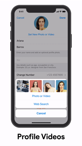 Большое обновление Telegram: видеозвонки, «живые» аватары, настройки уведомлений и многое другое - фото 1