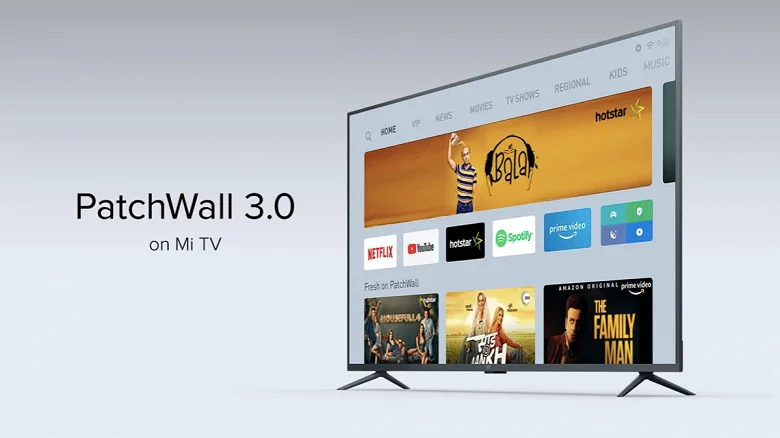 Xiaomi представила PatchWall 3.0: новую операционную систему для своих «умных» телевизоров - фото 1