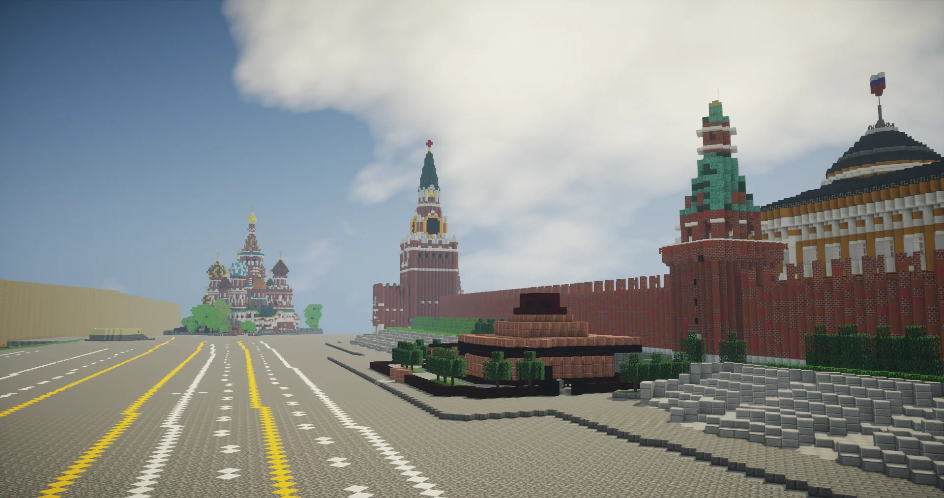 Галерея: достопримечательности России, воссозданные в Minecraft - фото 2