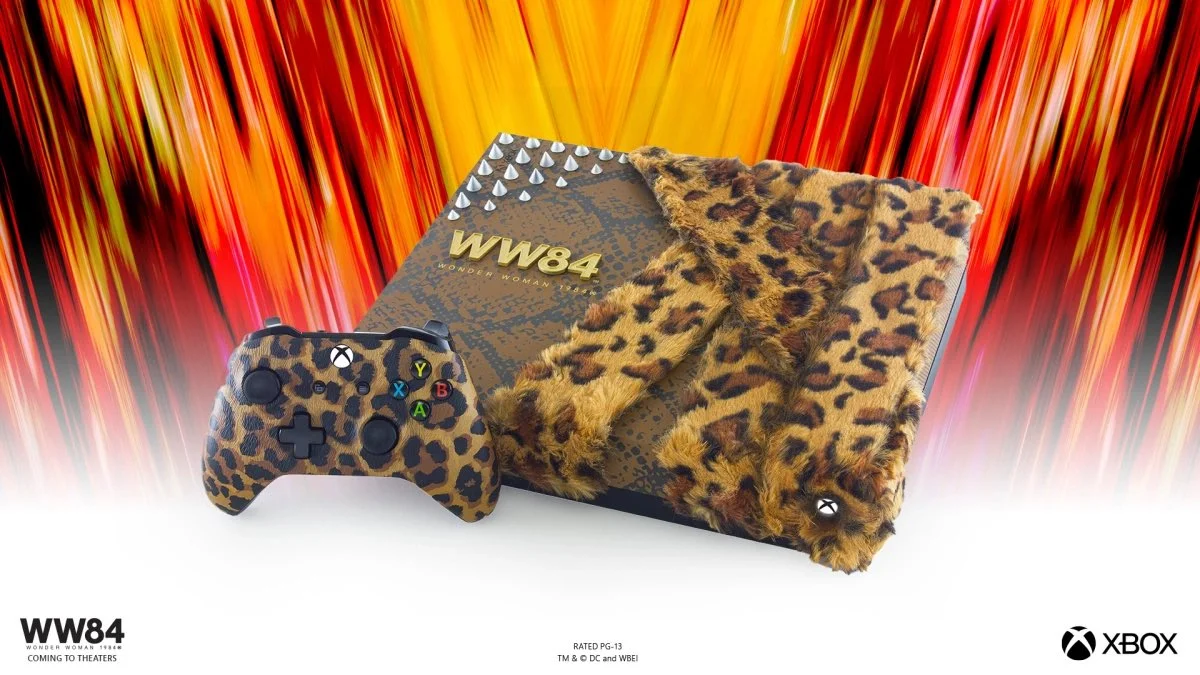 Волосатый и золотой Xbox: Microsoft представили три консоли в стиле «Чудо-женщины 1984» - фото 4