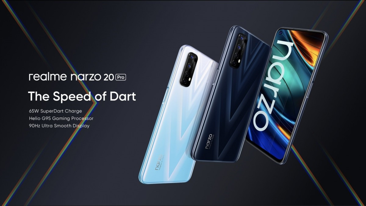 Realme представила линейку ультрабюджетных смартфонов Narzo 20A, 20 и 20 Pro - фото 1