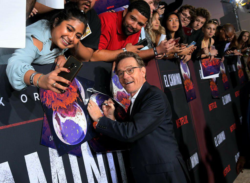 Актеры «Во все тяжкие» собрались на премьере «Эль Камино». Брайан Крэнстон тоже пришел! - изображение 3 Актеры «Во все тяжкие» собрались на премьере «Эль Камино». Брайан Крэнстон тоже пришел! - фото 3