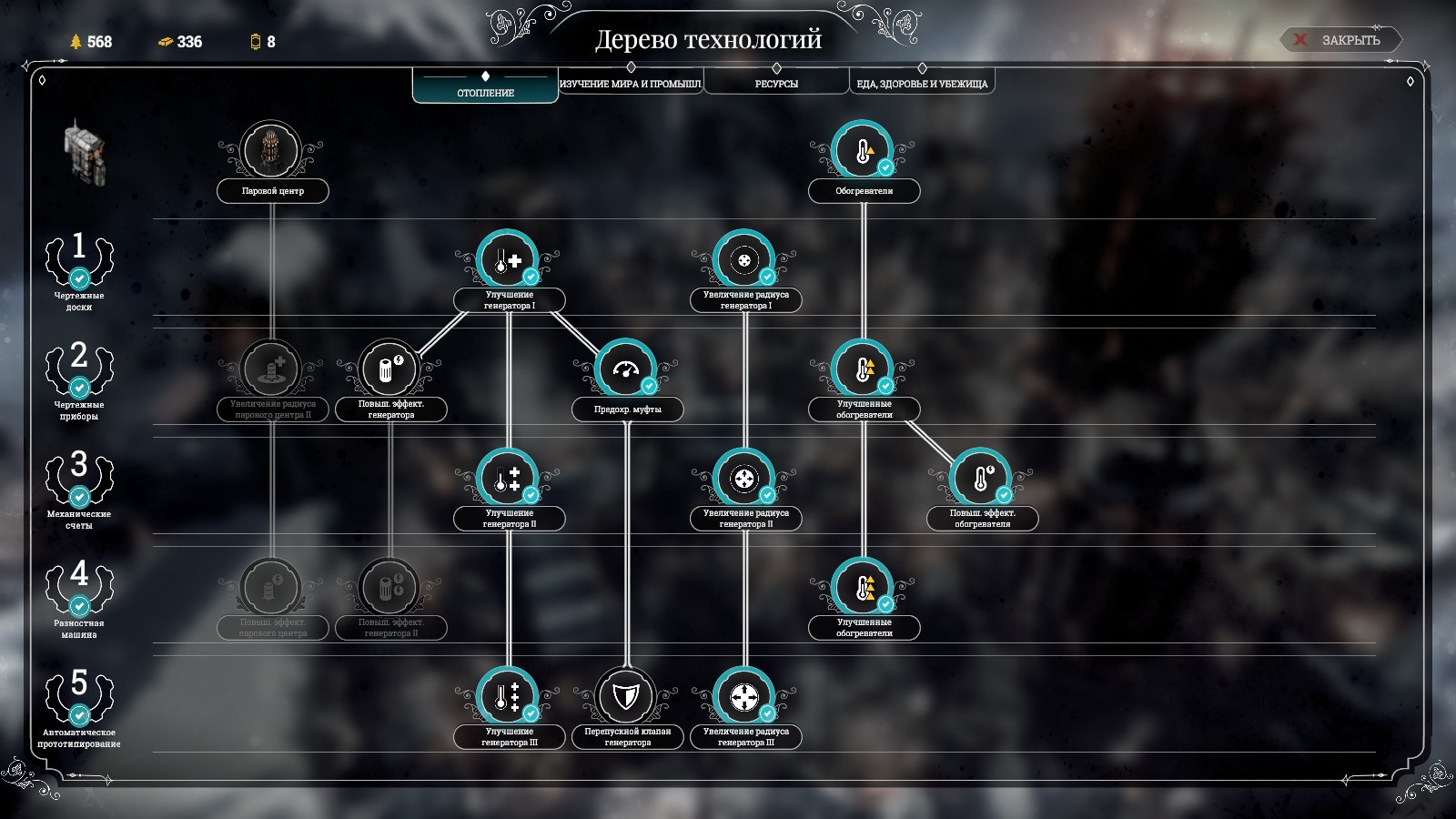 Гайд по технологиям в Frostpunk. Как нужно развиваться, чтобы ваш город  выжил | Канобу