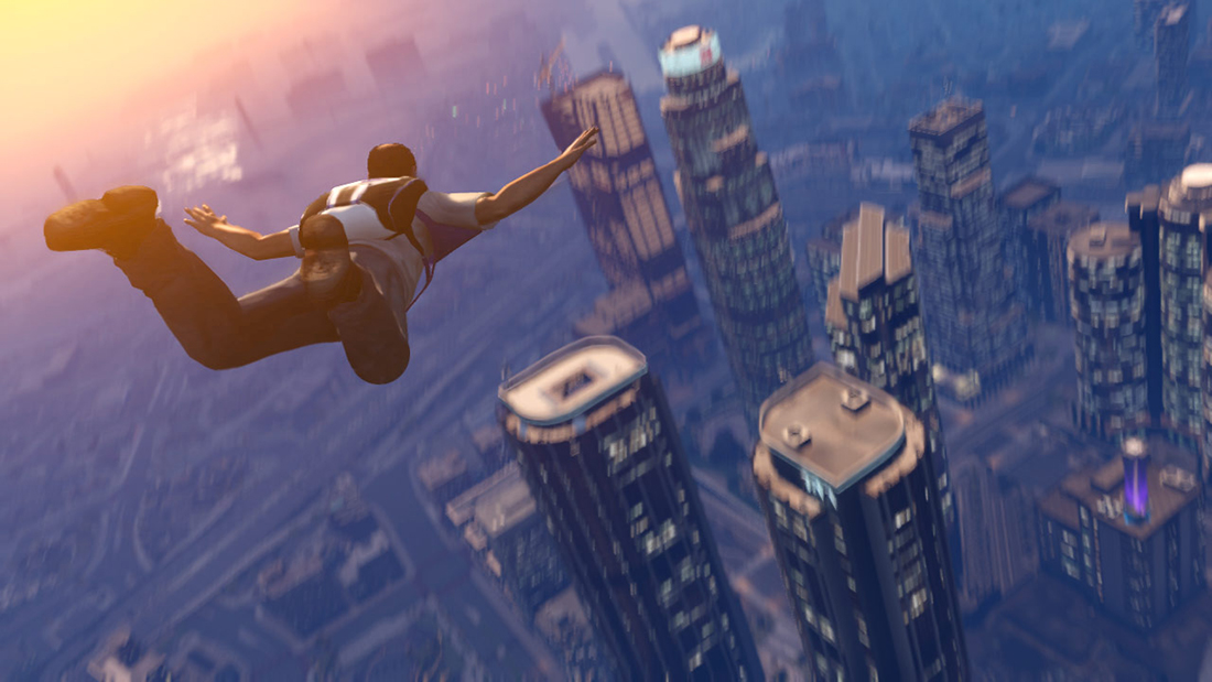 Гифка дня: успешный старт с грузовиков в Grand Theft Auto 5 - фото 1