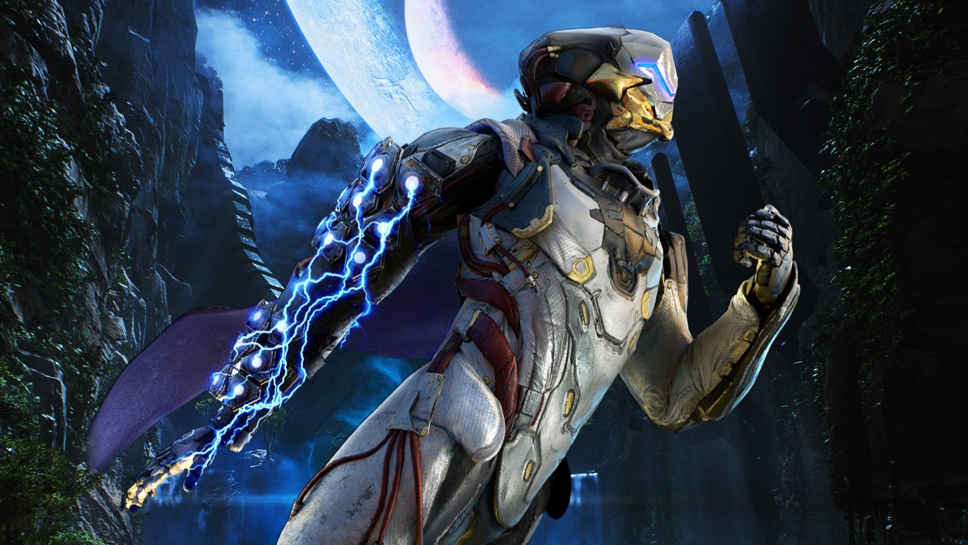 Первые ролики Anthem картинкой просто поражали. Frostbyte, конечно, сильный движок, но как-то слабо верилось, что он может выдавать такую графику! Да еще и на текущем поколении. Разумеется, чем ближе релиз, тем больше свежих видео и жалоб, что графон-то порезали. Но так кажется не всем. А вы как считаете? Чтобы подстегнуть обсуждение, я сделал десять скриншотов на максимальных настройках графики. Не выбирал удачные ракурсы и особенно красивые сцены — это обычные будничные сцены, показывающие, как Anthem выглядит большую часть времени.