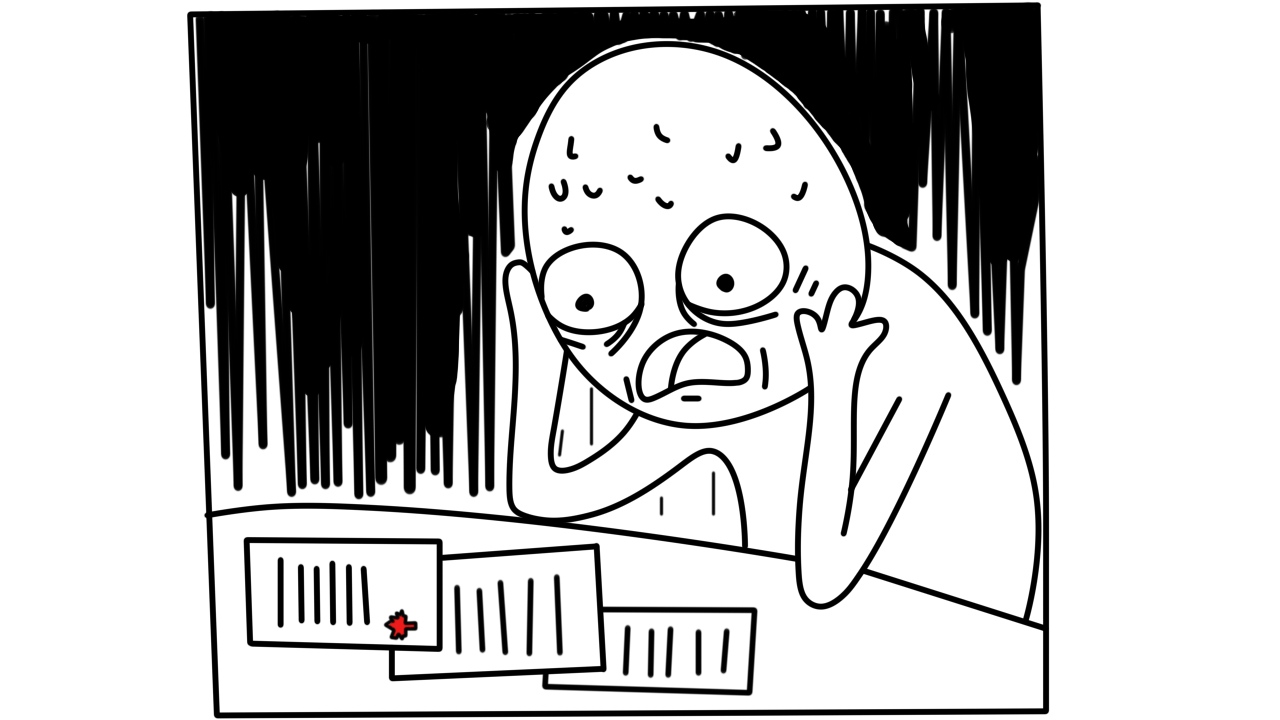 Так выглядит человек, решивший взяться за оформление документов