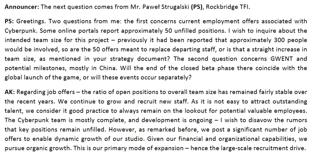 Откуда более 50 вакансий на Cyberpunk 2077 в CD Projekt Red? Оказывается, компания так «расширяется» - фото 2