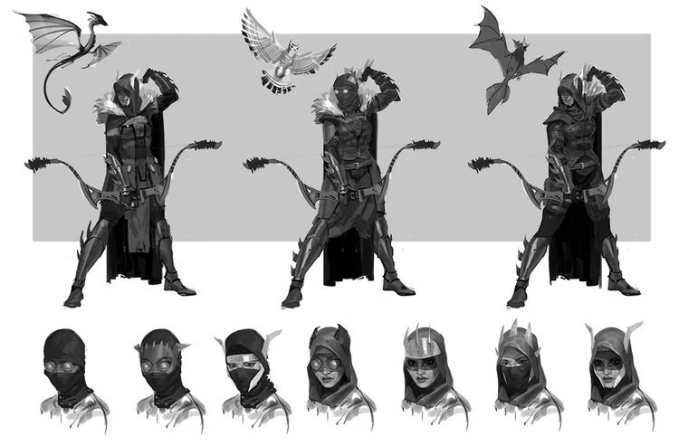 В Сети появились концепты неанонсированной фэнтези-игры от Valve и женских версий персонажей TF 2 - фото 16