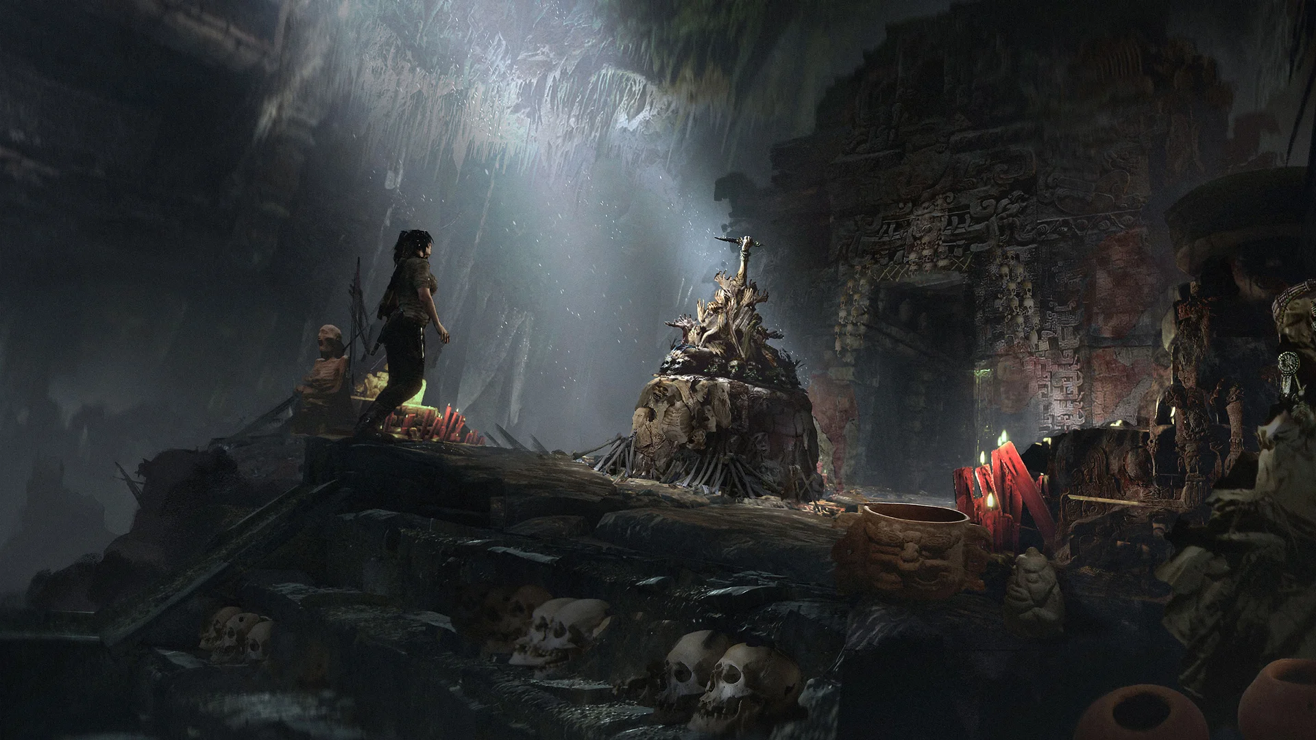 Фоторежим в Shadow of the Tomb Raider довольно простенький — из «тонких» настроек только яркость и насыщенность. Рамок чуть-чуть, фильтров тоже (и почти все не очень). Во время катсцен и добиваний противников камера заблокирована, так что полный контроль над кадром есть не всегда. Впрочем, даже такого скромного набора инструментов хватает, главное, что фоторежим вообще есть! Другое дело, что технически картинка в игре оказалась далеко не так хороша, как я ожидал. Все скриншоты сделаны на Xbox One X.