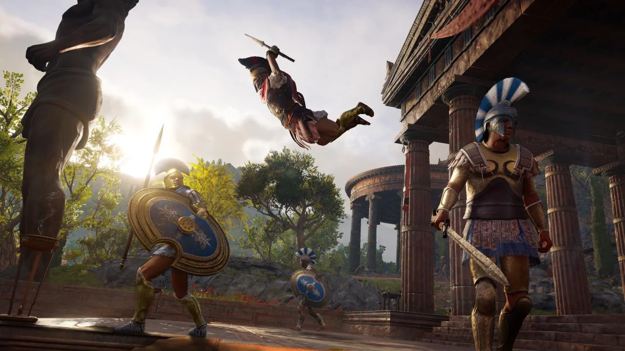 Ubisoft показала 4 минуты геймплея последнего сюжетного DLC для Assassin's Creed Odyssey - фото 1