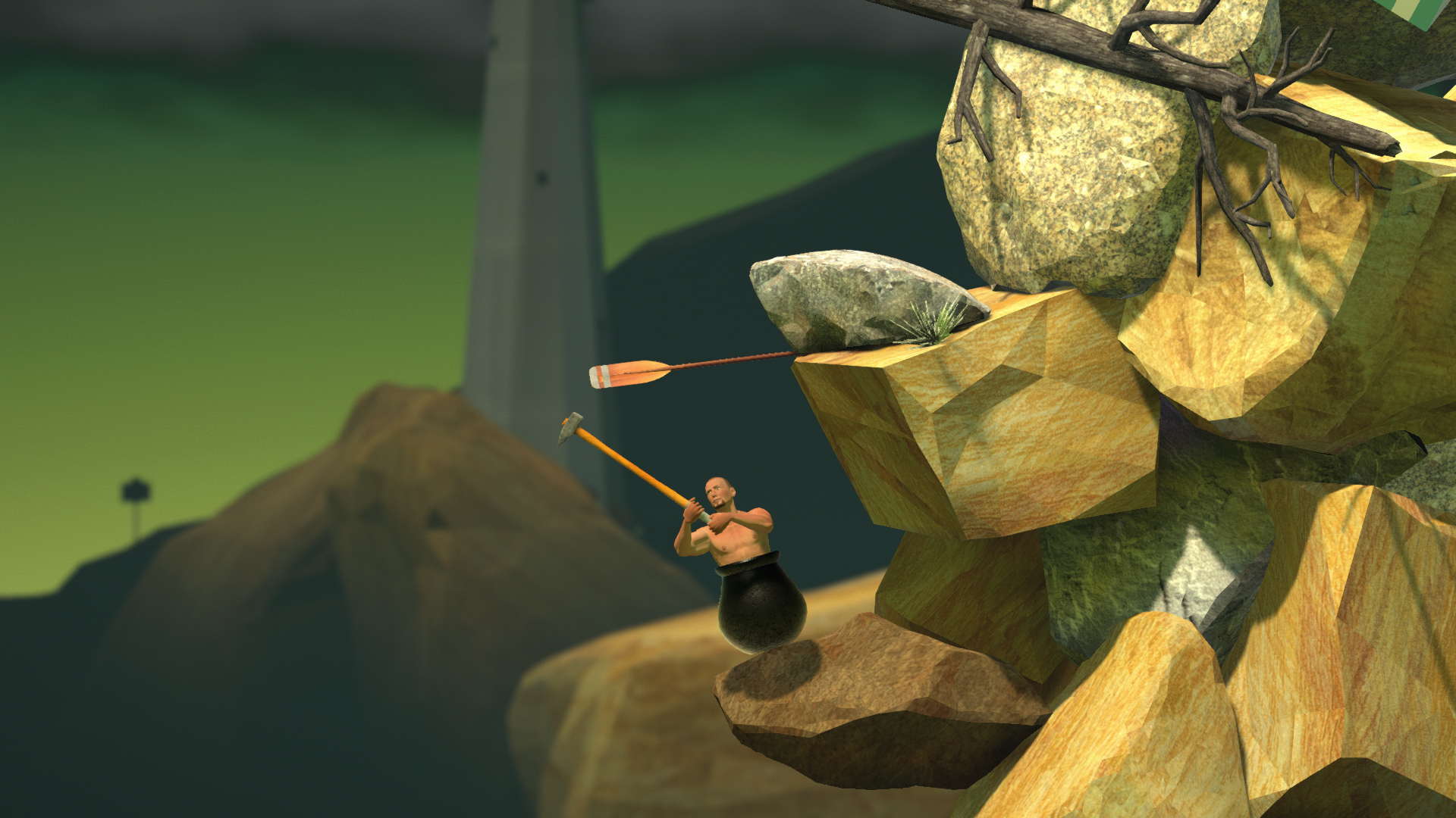 Разработчик Getting Over It лично поздравляет каждого за прохождение его  игры | Канобу