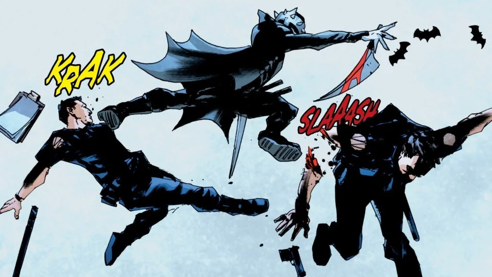 Бэтмен-Джокер раскидывает трупы Брюсов Уэйнов в Готэме. Каким получился комикс The Batman Who Laughs - фото 3