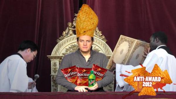 Джеффу Кейли на полном серьезе предложили провести The Game Awards 2017 в костюме Папы Доритского - изображение 3 Джеффу Кейли на полном серьезе предложили провести The Game Awards 2017 в костюме Папы Доритского - фото 3