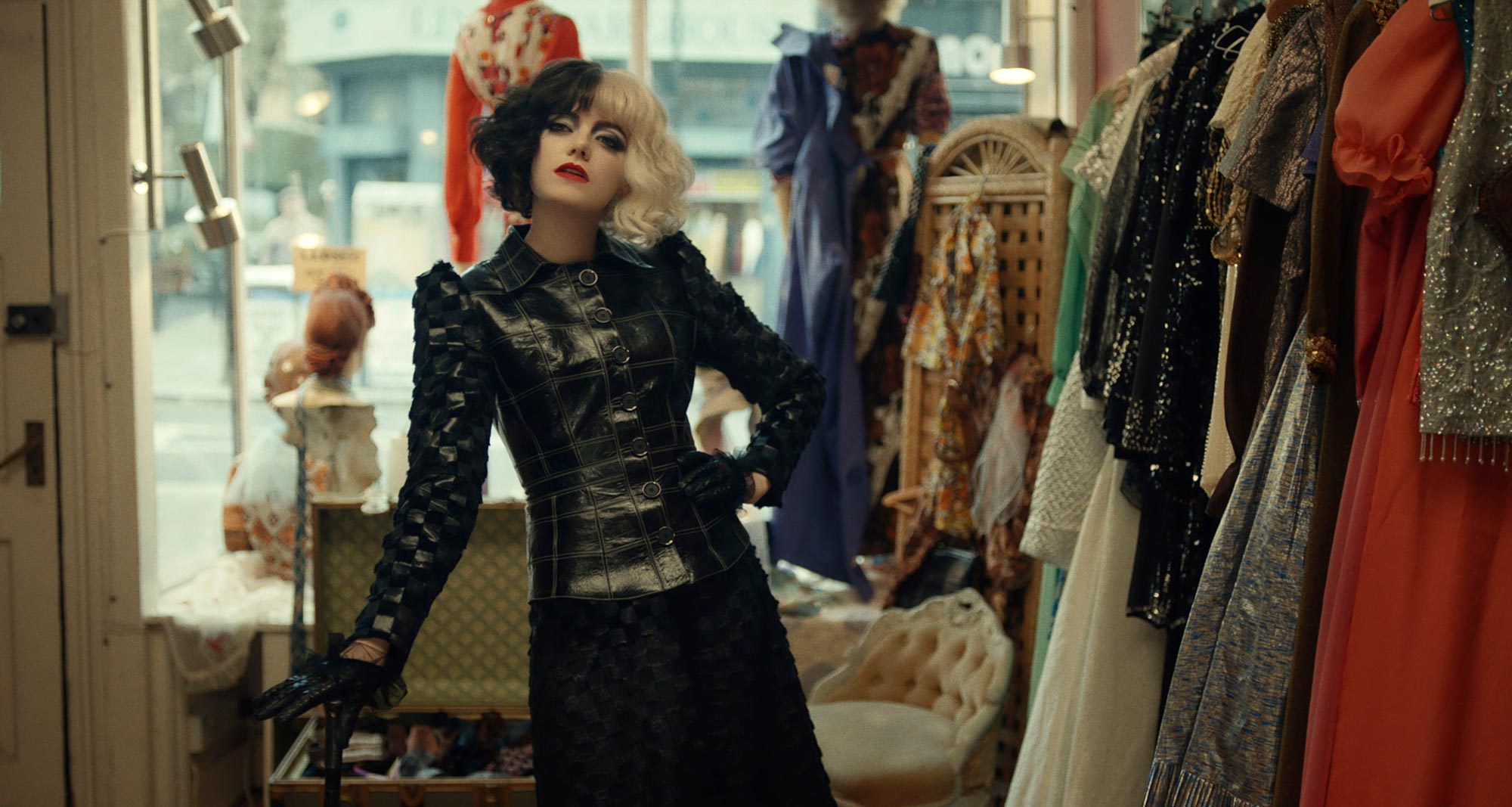 Emma Stone in 'Cruella'| CREDIT: DISNEY
Entertainment Weekly