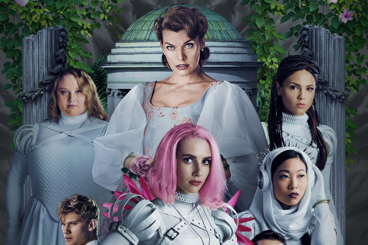 7 ноября на экранах страны выйдет фантастический триллер с Эммой Робертс и Милой Йовович под названием «Райские холмы» (Paradise Hills). Нам удалось посмотреть его на пресс-показе, так что постараемся объяснить, что стоит ждать от картины.