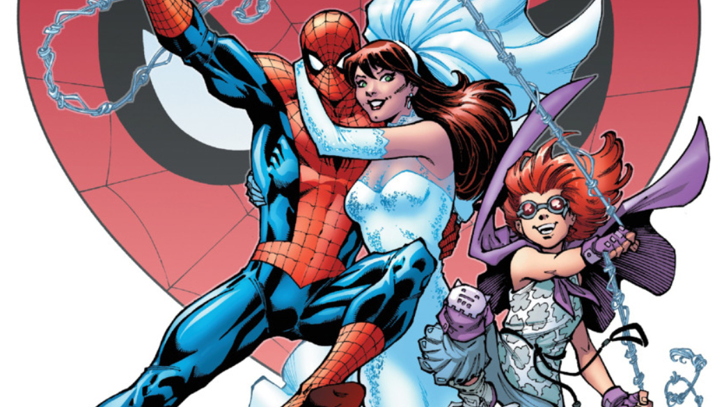 Одной из самых интересных частей Spider-Geddon оказалась мини-серия Spider-Girls, в которой встретились две дочери Человека-паука из альтернативных миров — Энни Паркер с Земли-18119 и Мэй Паркер с Земли-982. В честь этого приглашенный автор Алексей Першин решил вспомнить комикс Amazing Spider-Man: Renew Your Vows, в котором издательство Marvel решилось на один из своих самых смелых экспериментов последних лет.