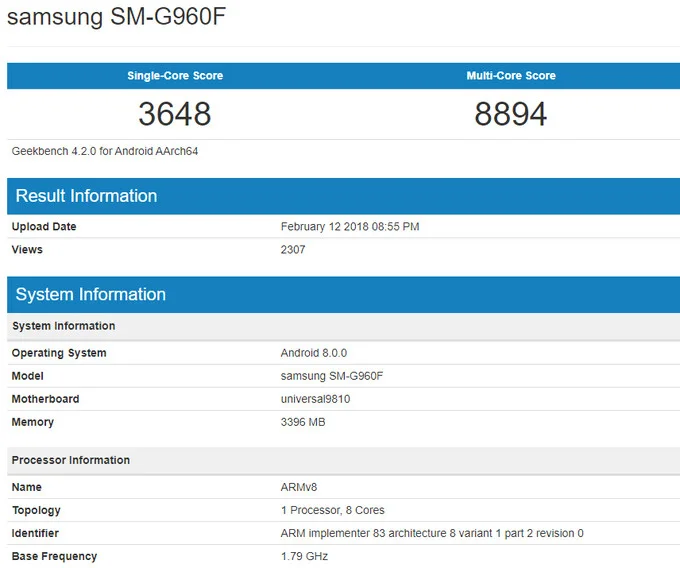 Слух: Galaxy S9 на Samsung Exynos 9810 оказался быстрее, чем на топовом Snapdragon 845 - фото 2