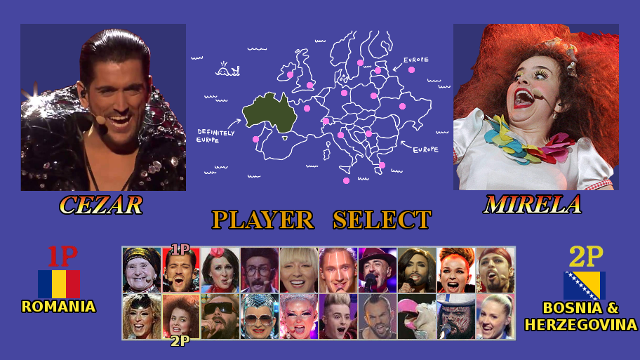 Знаете, чего не хватает миру? Файтинга с героями «Евровидения». Вы только полюбуйтесь на них! - изображение 26 Знаете, чего не хватает миру? Файтинга с героями «Евровидения». Вы только полюбуйтесь на них! - фото 26