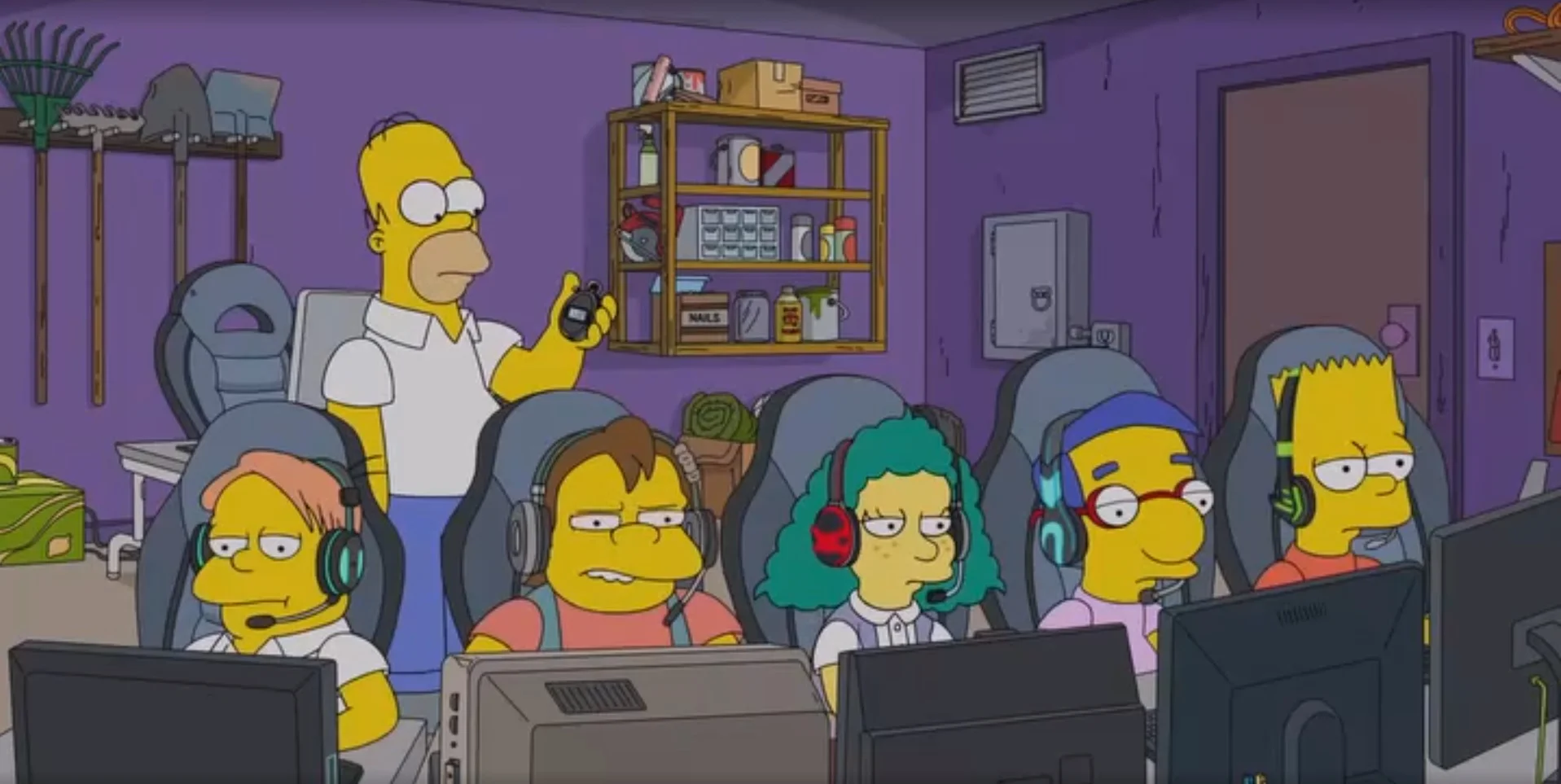 Герои «Симпсонов» окунулись в киберспорт. Получилось достаточно правдоподобно - фото 1
