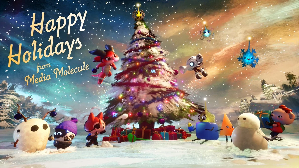 Издатели и разработчики поздравляют игроков с Новым годом и Рождеством. Подборка открыток - фото 12
