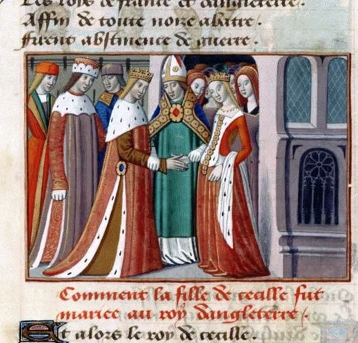 Венчание Генриха VI и Маргариты