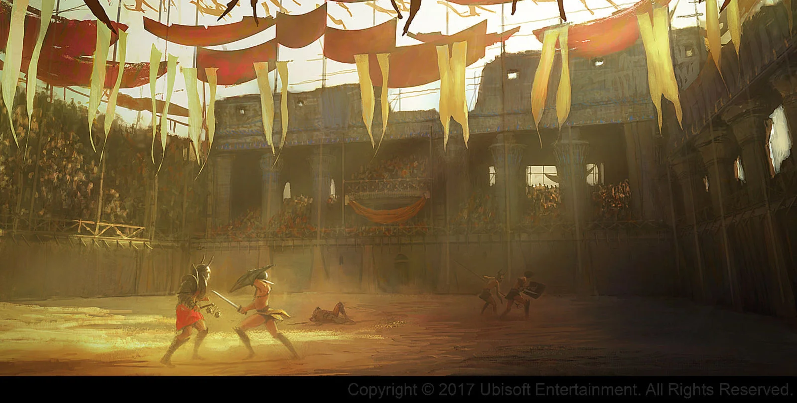 Потрясающие виды Древнего Египта (и не только) на концепт-артах Assassinʼs Creed: Origins - фото 42