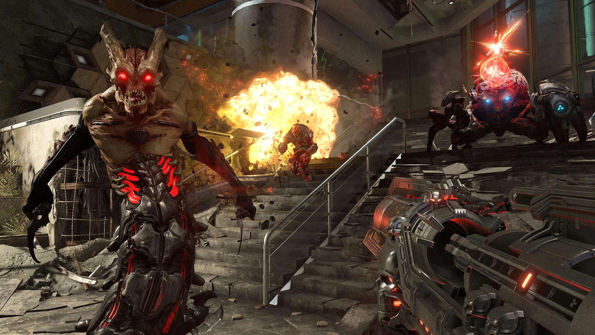 Создатели Doom Eternal показали 48 минут геймплея и проговорились о хабе в игре - фото 1
