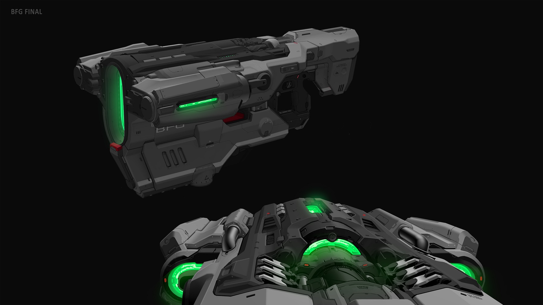 Галерея. Арты оружия из Doom Eternal — с комментариями художников id Software - фото 4