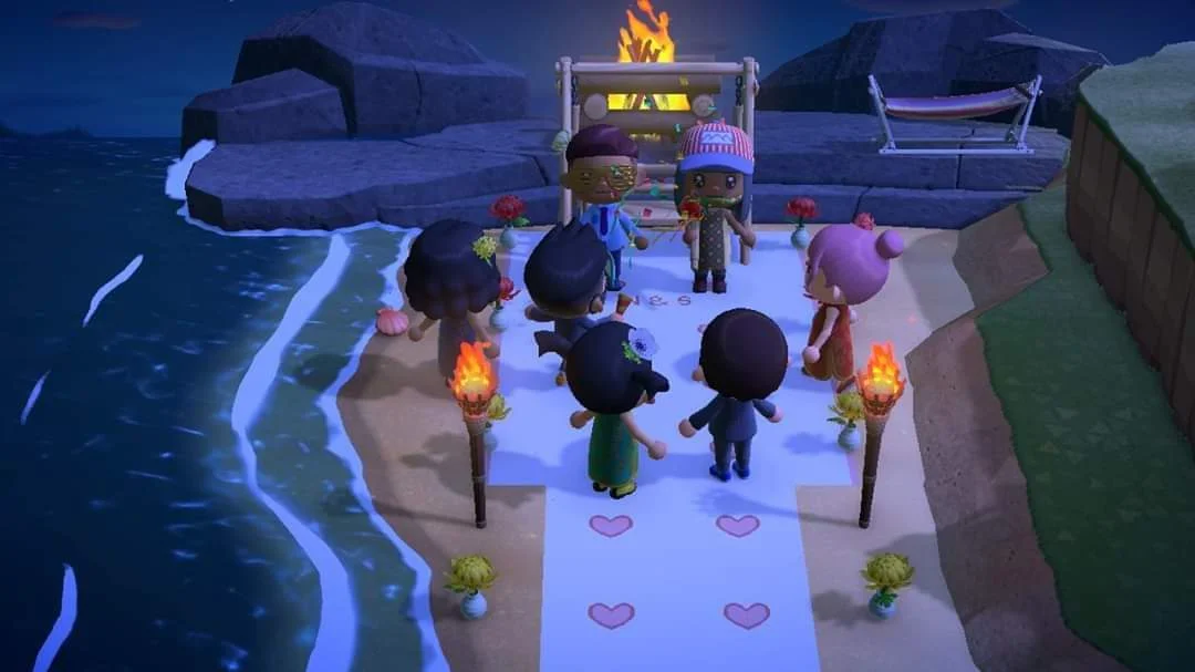 Пара провела свадьбу в Animal Crossing. Реальное торжество пришлось отменить из-за пандемии - фото 1