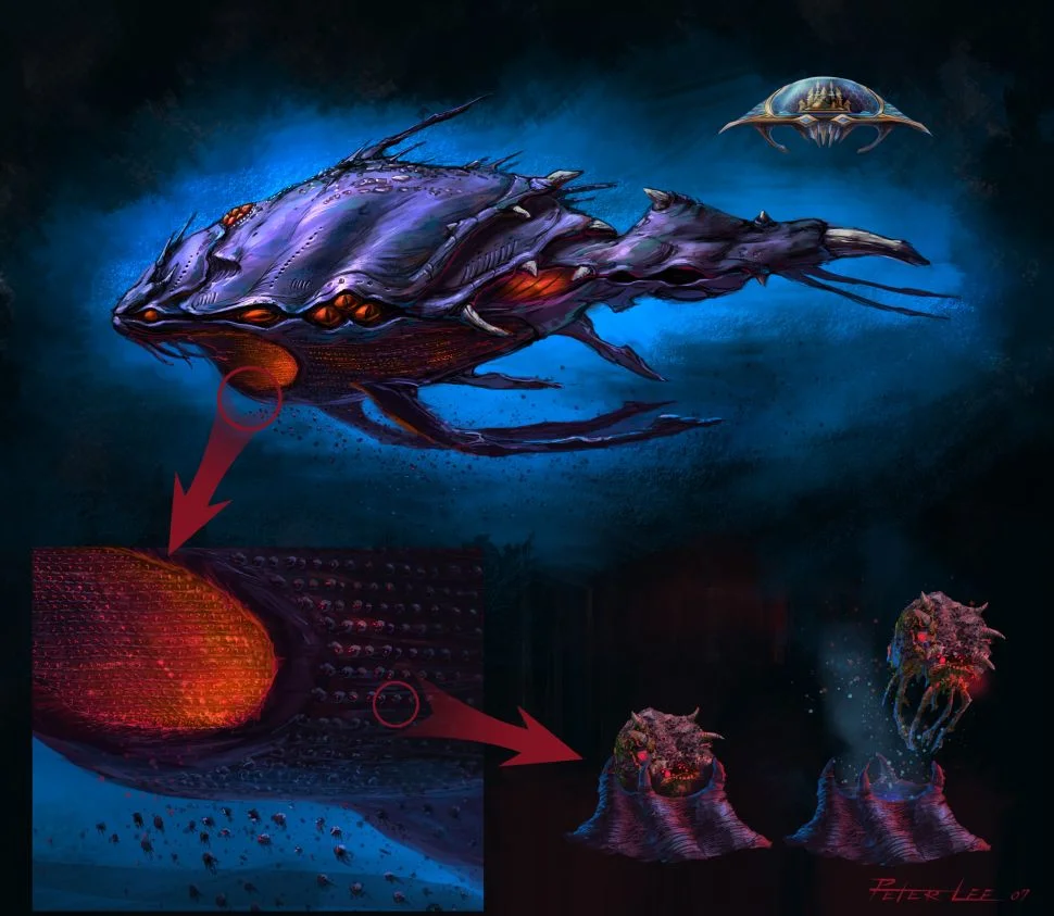 Blizzard показала концепт-арты StarCraft 2 в честь десятилетия игры - фото 4